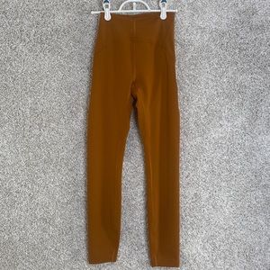 lululemon athletica High-Rise Leggings in Rust Brown